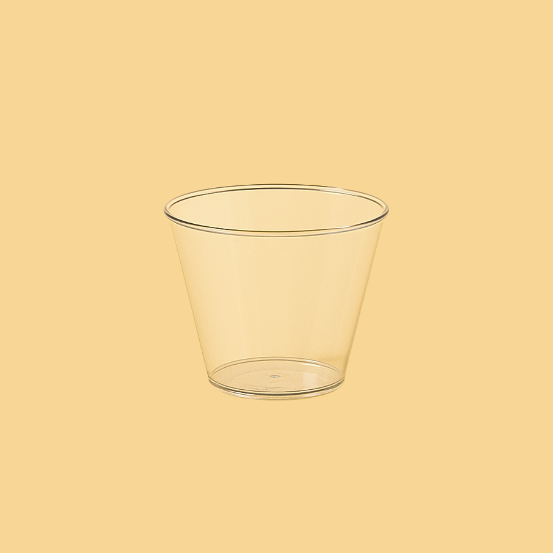 Disposable Clear Plastic Cups (9 Oz)