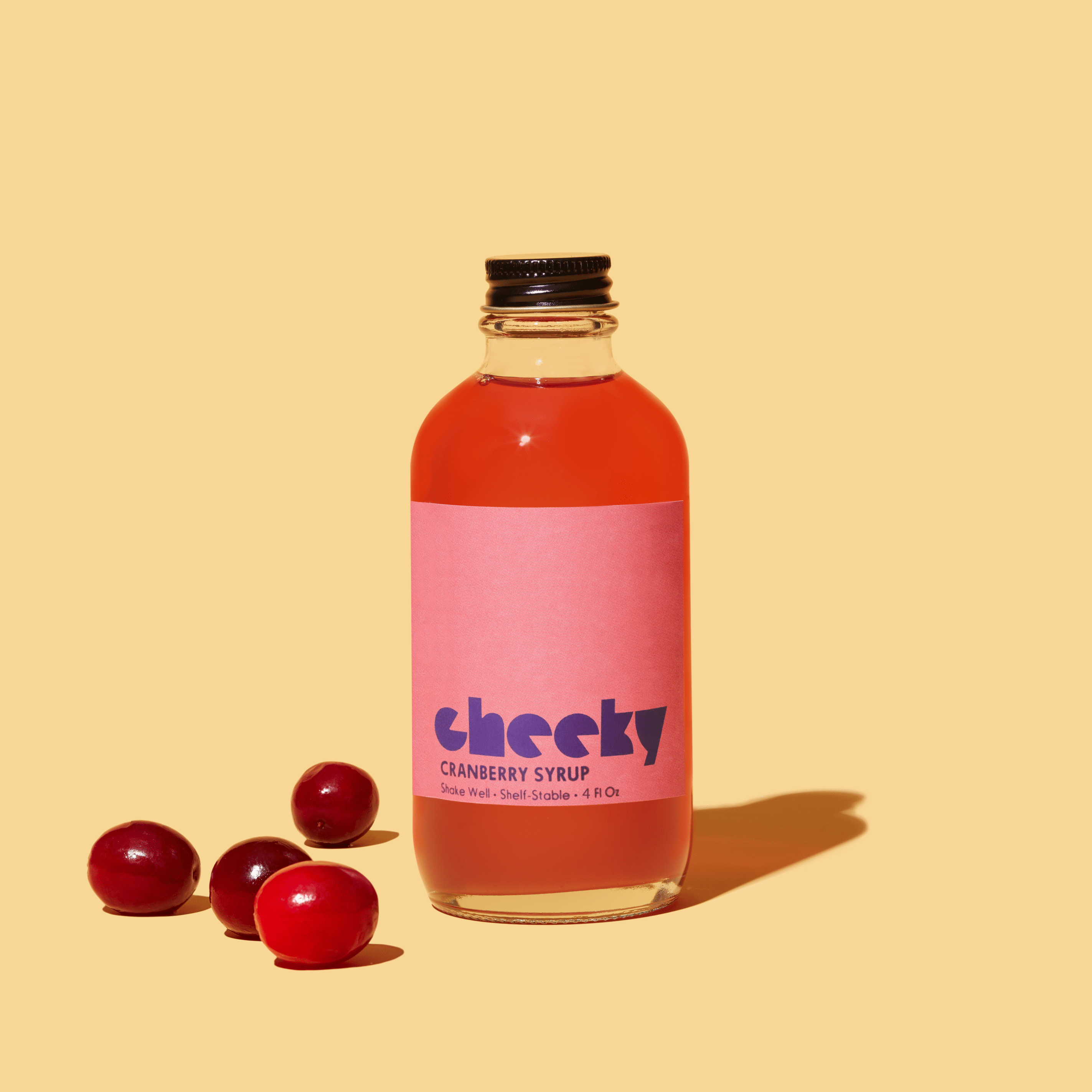 Cranberry Lemon Syrup
