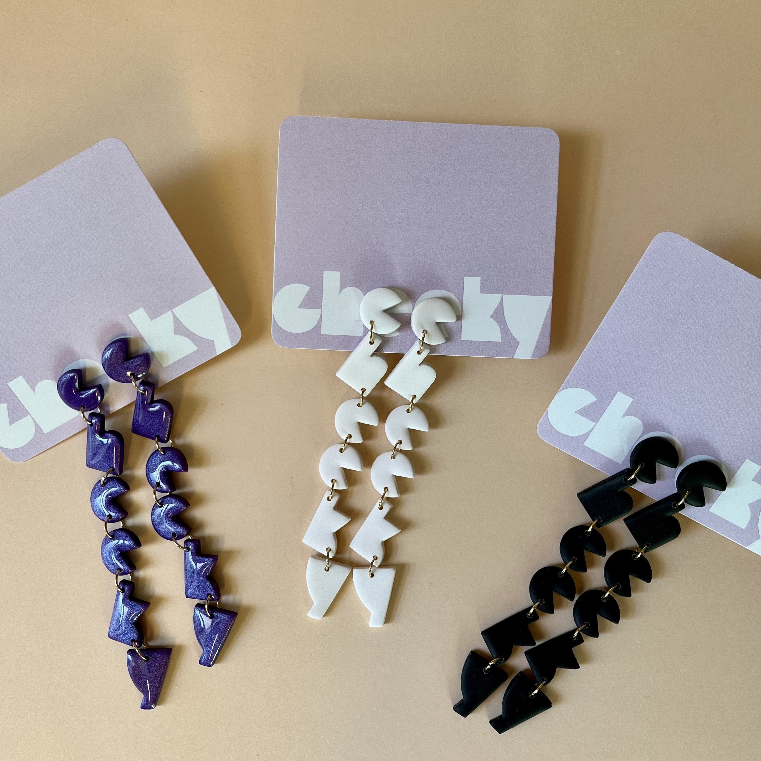 Handmade (Limited Edition) Cheeky Earrings!