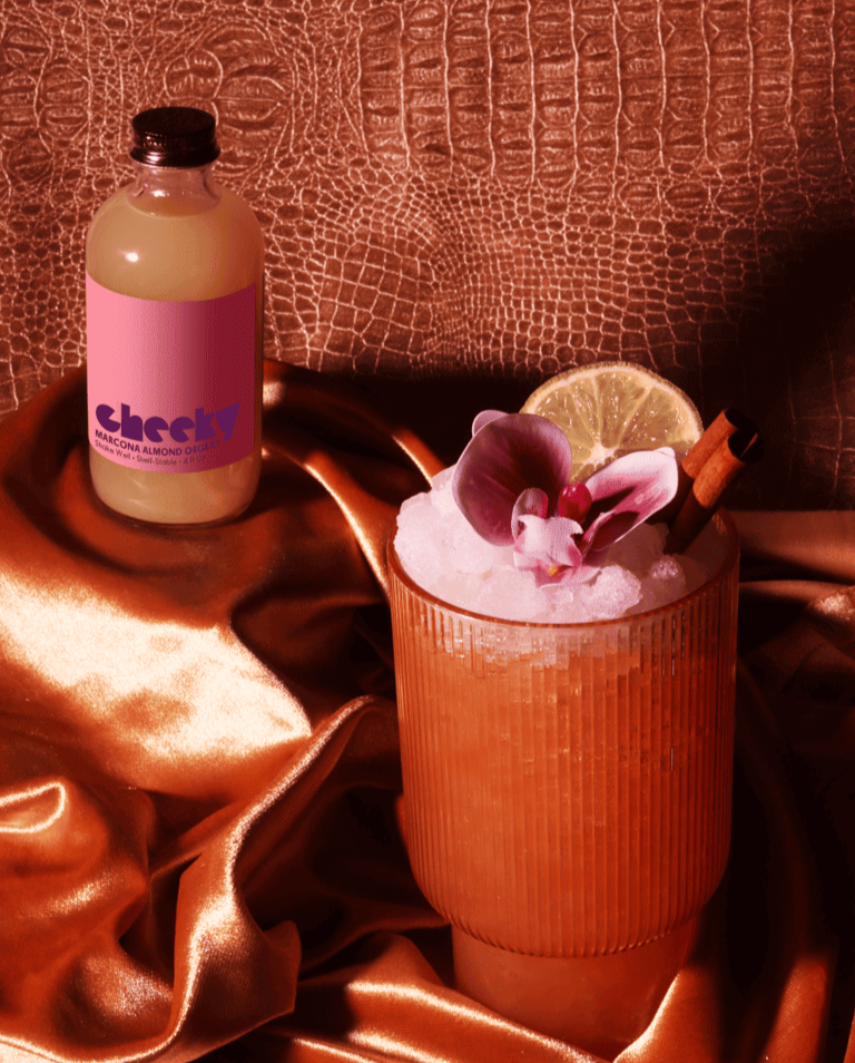 Salted Marcona Almond Orgeat – Cheeky Cocktails Salted Marcona Almond Orgeat – Cheeky Cocktails