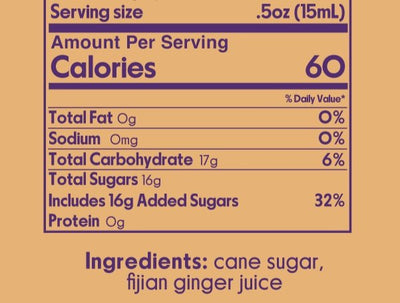 ginger syrup - 2