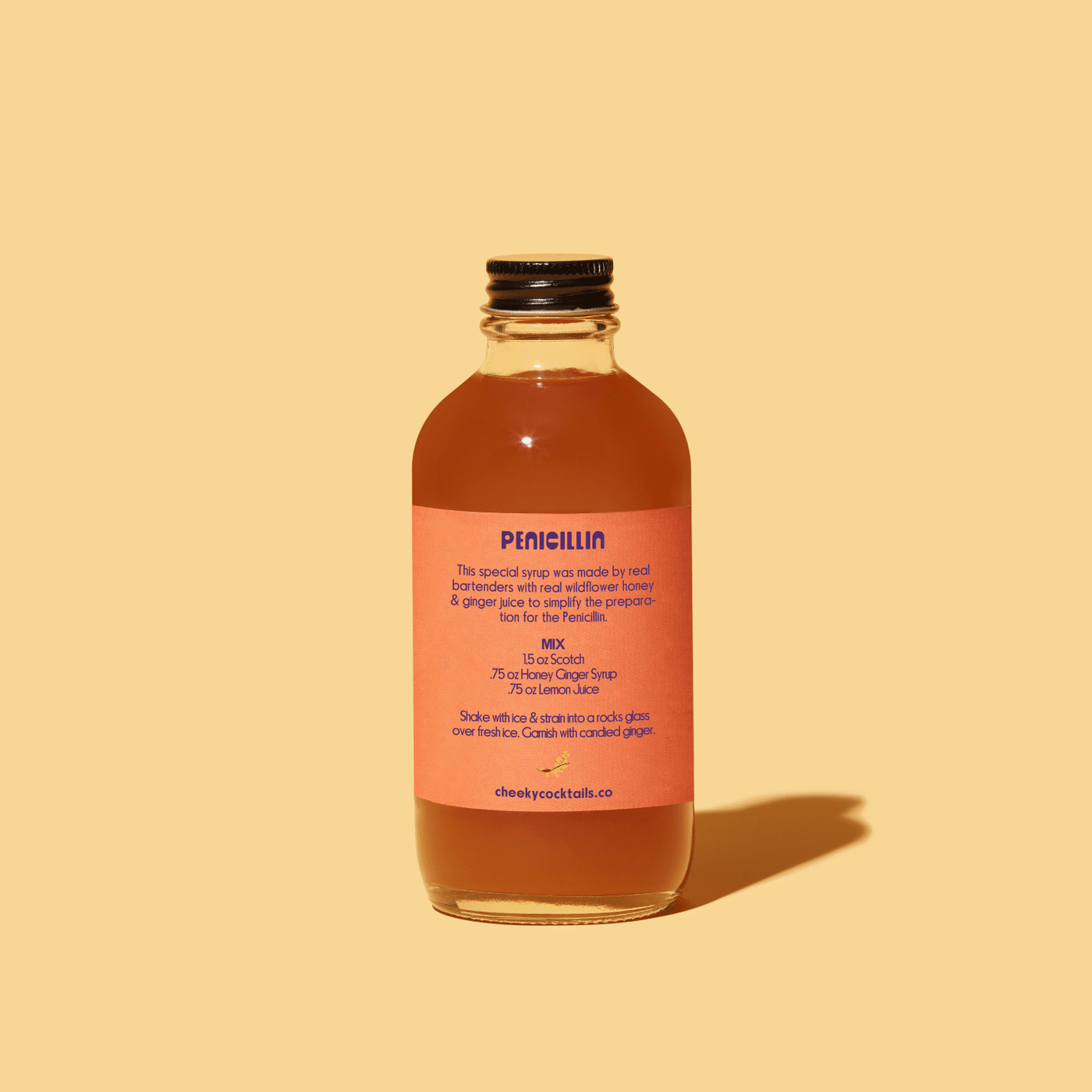 honey ginger syrup - 1
